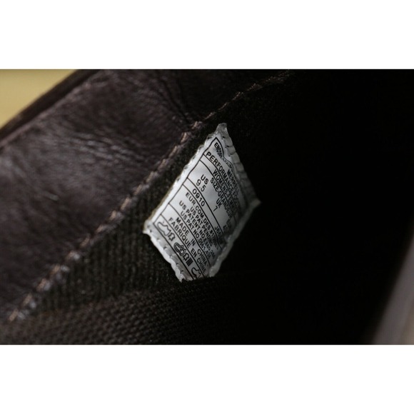 Merrell Encore Womens 9.5 Eclipse Brown Shoes Leather Slip Ons Comfort Loafers - Picture 8 of 8